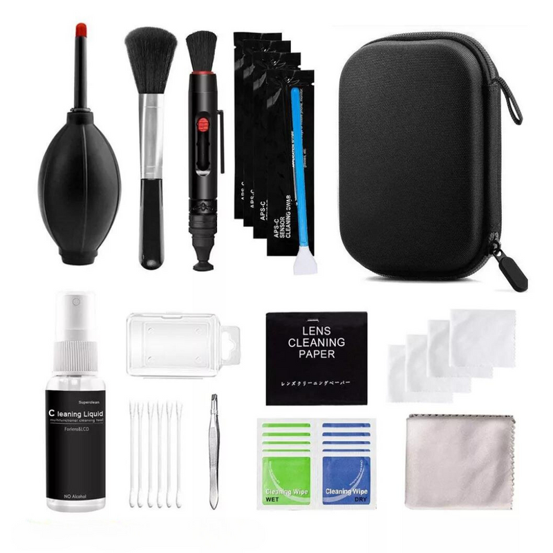 KIT LIMPEZA PARA CÂMERAS ( COMPLETO )