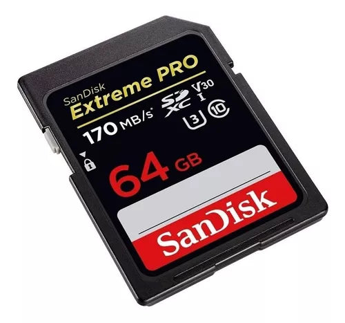 SanDisk Extreme Pro - Original SD card (GARANTIA ESTENDIDA DE 1 ANO)